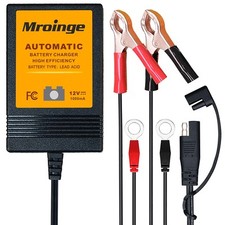 Trickle Charger 12V 1000Ma Smart Battery Charger Maintainer And Auto
