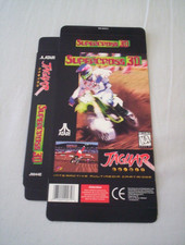 Supercross 3D Atari Jaguar Original OVP Flat Pack Brandneu