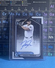 2024 Bowman Chrome Fenwick Trimble Chrome Auto #CPA-FT Marlins