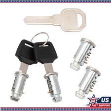 4 Pack Lock Cores Thule Bike Rack Roof Rack Locks Key Cylinder Zinc Alloy
