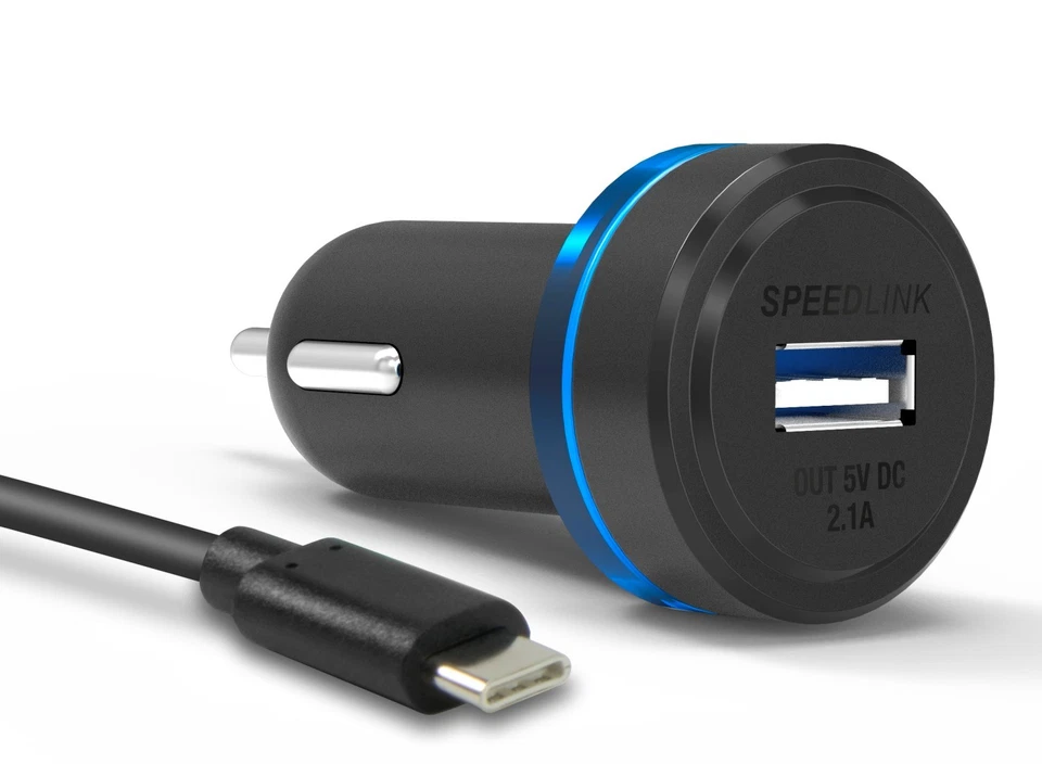 KFZ Ladekabel USB-C Auto-Adapter Ladegerät für Huawei P40 P30 Mate 40 Pro Lite - Bild 1 von 3