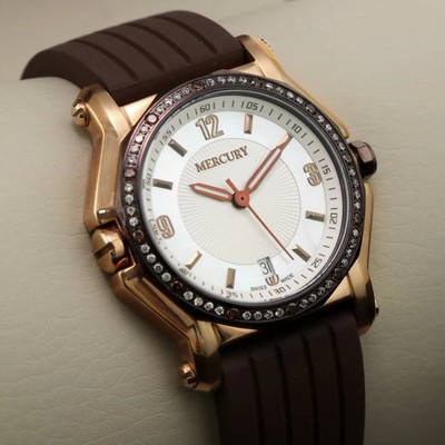 MERCURY - Swiss Made - ME1080-RCX-S-1 Swiss Quartz  39.50 mm ME1080 30m (3 ATM,