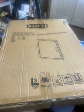 Wild Fire Ranch Porta singola verticale nera in 16" x 22"