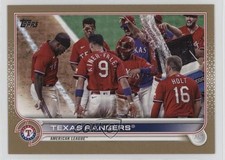 2022 Topps Series 2 Gold 1387/2022 Texas Rangers #558 11f0