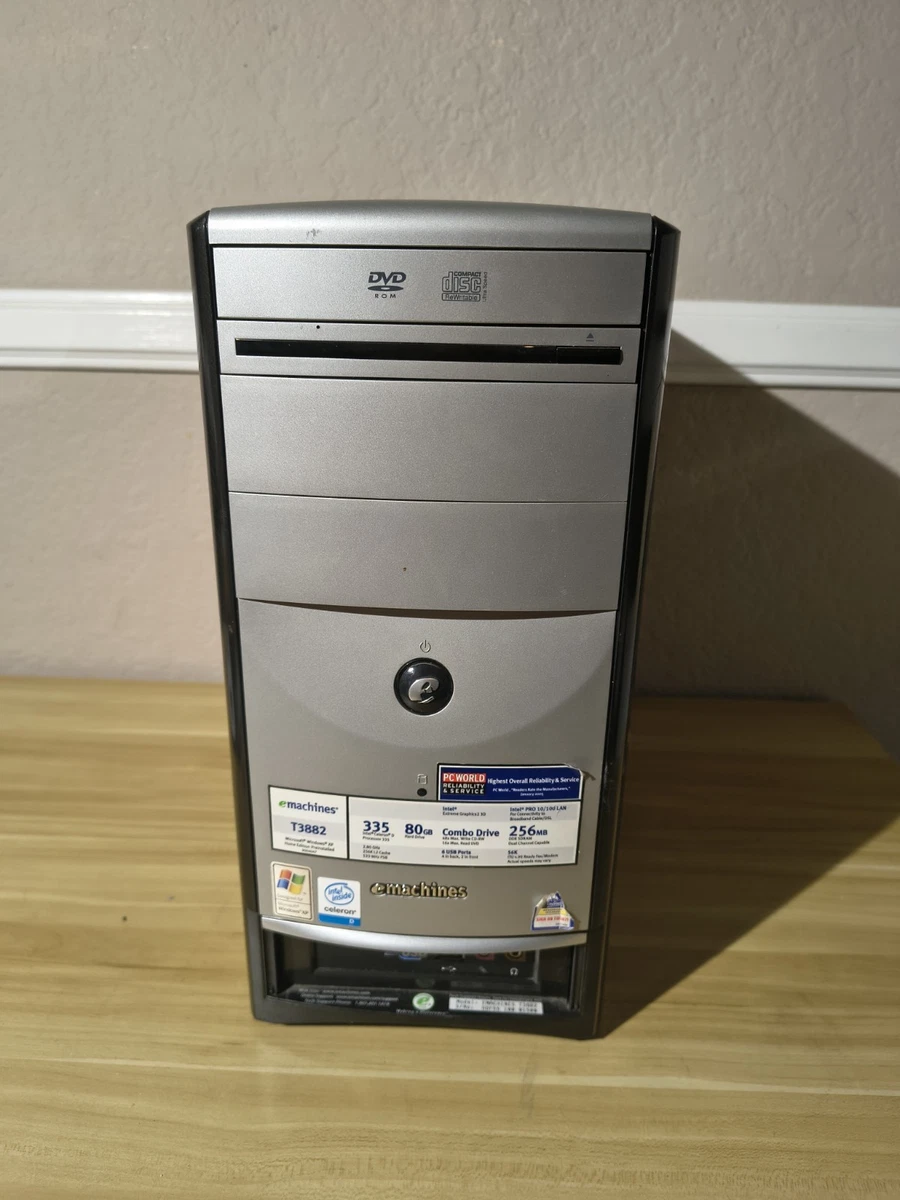 eMachines Tower Intel Celeron PC Desktops & All-In-One Computers