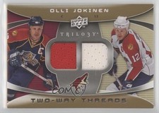 2008-09 Upper Deck Trilogy Two-Way Threads Olli Jokinen #2W-OJ 7ci