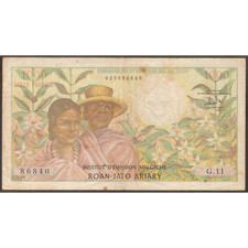 MADAGASCAR 1000 Francs 1966 - VF - Pick 59