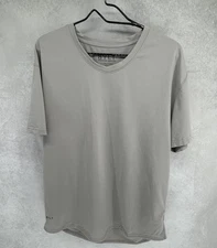 BYLT Drop Cut Lux Short Sleeve Men’s Size XL Performance T-Shirt Gray Athletic