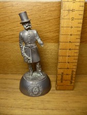 Chas Stadden Pewter Policeman Figure.Presented to Chief Inspector -Bow St Police