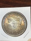 1885-O $1 Morgan Silver Dollar New Orleans 90% BEAUTIFUL RAINBOW TONED
