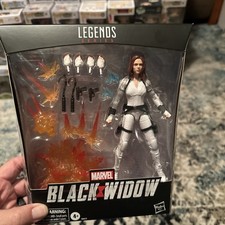 Marvel Legends BLACK WIDOW Movie Action Figure Deluxe White Suit Variant Hasbro