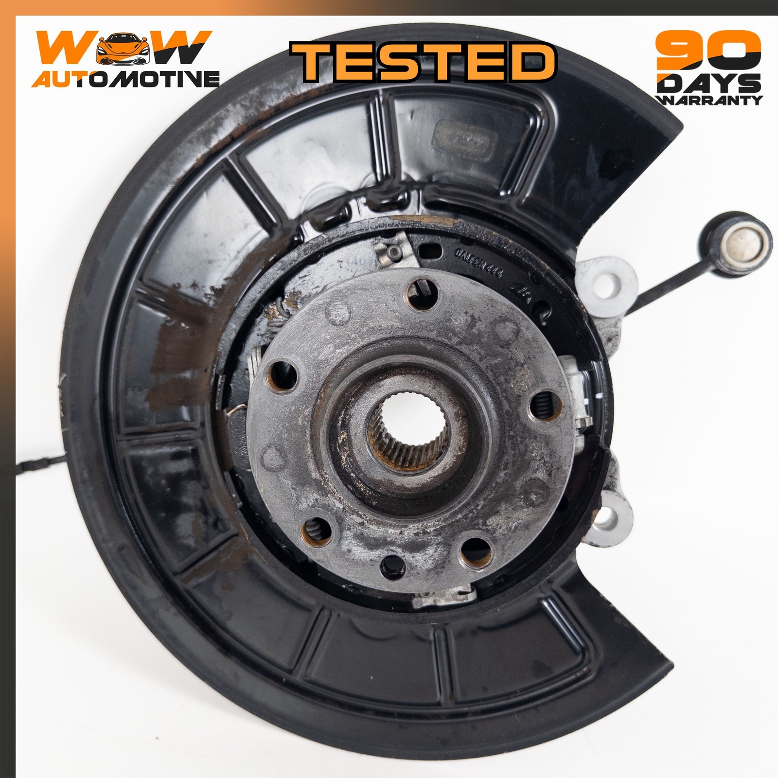 13-19 MASERATI QUATTROPORTE GTS REAR LEFT DRIVER SIDE SPINDLE KNUCKLE HUB OEM