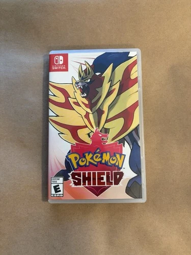 Pokemon Shield 2019 Nintendo with Case. Tested and Working On Switch. MINT CIB