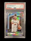 2024 Donruss Optic Stephon Castle RC PSA 10 #254 Rookie Holo Silver Prizm Spurs
