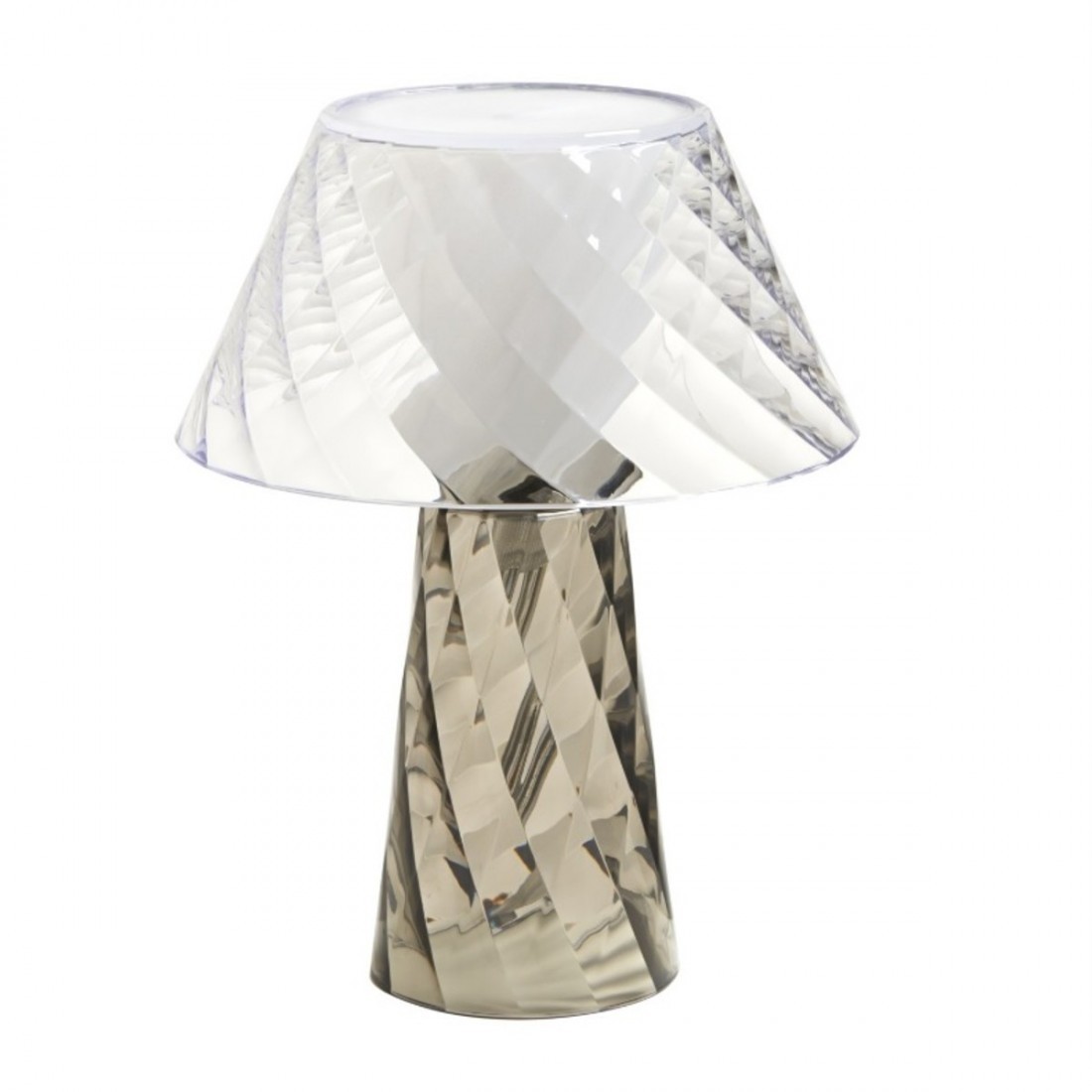 Lampada Tata Emporium: Luce d'Atmosfera in Acrilico Fumè