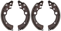 F.Becker Bremsbackensatz Hinten Rechts Links FüR Rover 200 Honda Civic Iii Iv
