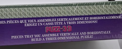 Vintage Sealed New Puzz-3D Chateau Frontenac 219 Piece Puzzle by Wrebbit NOS - Picture 4 of 6