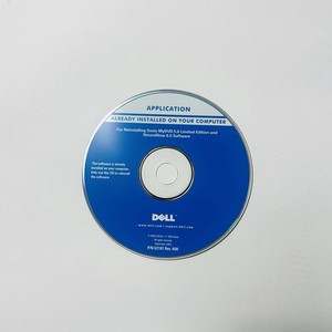 Dell Application Reinstalling Sonic MyDVD 5.0 LE RecordNow 6.5