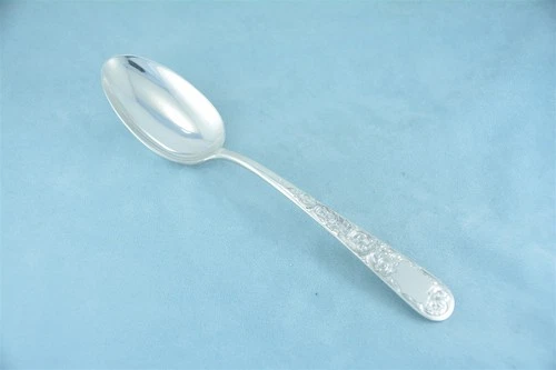 S. Kirk & Son Sterling Silver Old Maryland Engraved 8-1/2" Serving Spoon No Mono