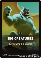 Big Creatures Theme Card [TLA - 9MagicNM