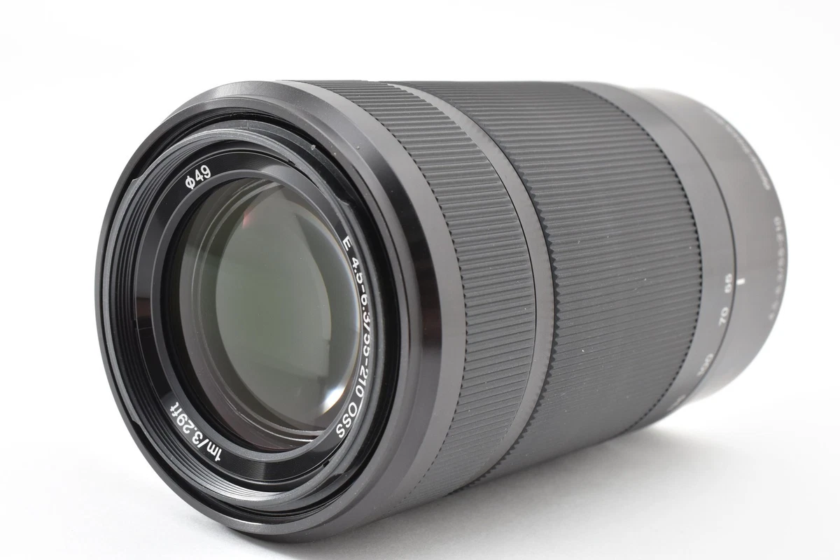 ✨Top COMO NUEVO✨ Lente Sony E 55-210mm f/4.5-6.3 OSS SEL55210 para montura...