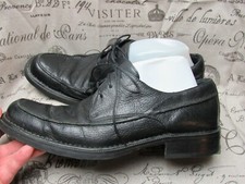 Men's Hush Puppies Black Label Leather Style Icon Oxford Dress Shoes Size 10.5 M