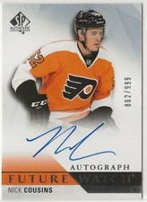 2015 2015-16 SP Authentic Future Watch Auto Rookie #230 Nick Cousins 862/999