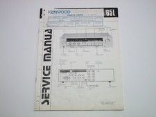 Kenwood KR-65 KR-65L AM FM Stereo Receiver Original Service Manual Schematics