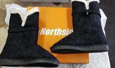 Northside Alycia Girls Mid Calf Boots 2, Black - New in Box