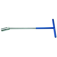 Zündkerzeneinsatz mit T-Griff und Gelenk, 16 mm SW Stahl 03610L