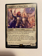 1x Minas Tirith (0341) (Borderless): MTG LOTR