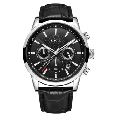 Luxury Men Watch Timepiece Quartz Chronograph Calendar Waterproof Fashion Gift