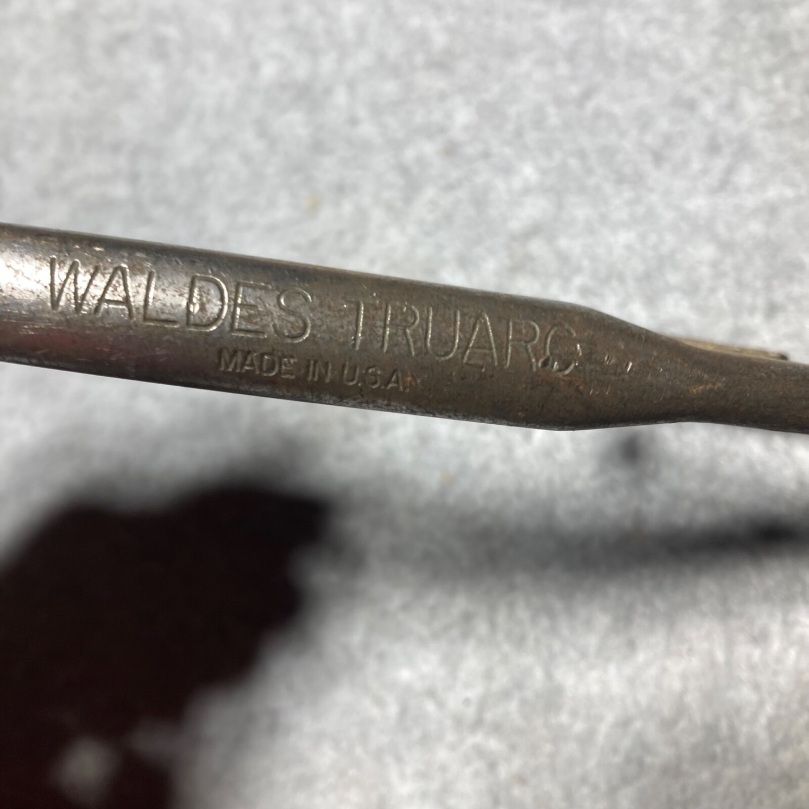 Vintage Waldes Truarc Standard Retaining Ring Pliers Internal gray 9”