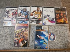 Lot Of 8 Psp Movies And Games. ONLY WIPE OUT AND ATV NO MANUAL. WORKING