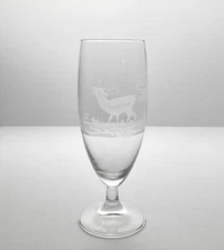 Queen Lace “Americana-American” Single Crystal Iced Tea Glass 8” 16oz