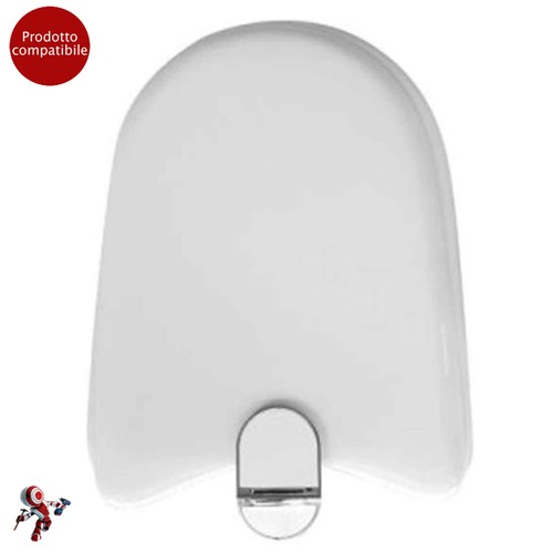 Cerniera Per Copriwater IDEAL STANDARD DIAGONAL – Completa Di Viti, Placcature Bianche, Montaggio Facile Sui Fori Originali