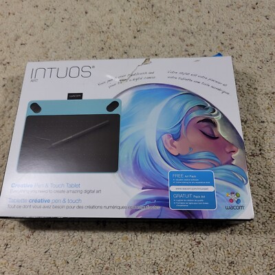 Wacom Intuos Art Creative Pen Tablet CTH-490AB USB Digital OPEN BOX