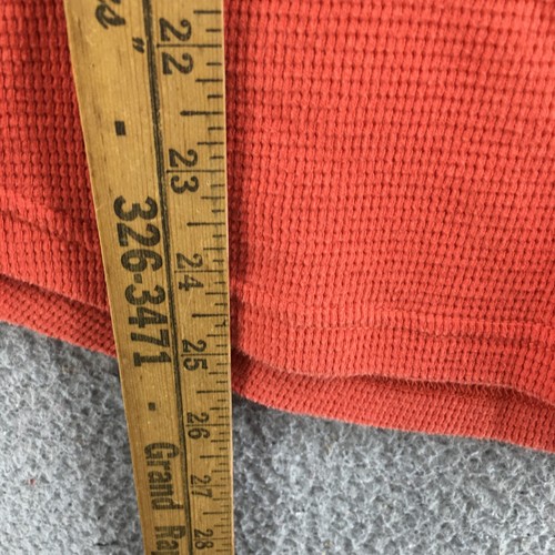 American Eagle Sweater Mens XS Orange Cotton Blend Long Sleeve Pullover Casual - Picture 6 of 13
