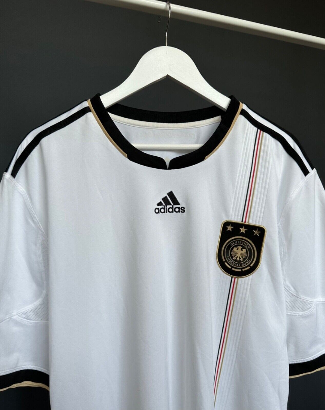 vintage 10/12 Germany National Team Adidas Home Shirt XXL
