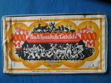 J4301  Germany   BIELEVELD 1922  SILK  1000  MARK  WITH  SPECIAL  BLUE  BORDER