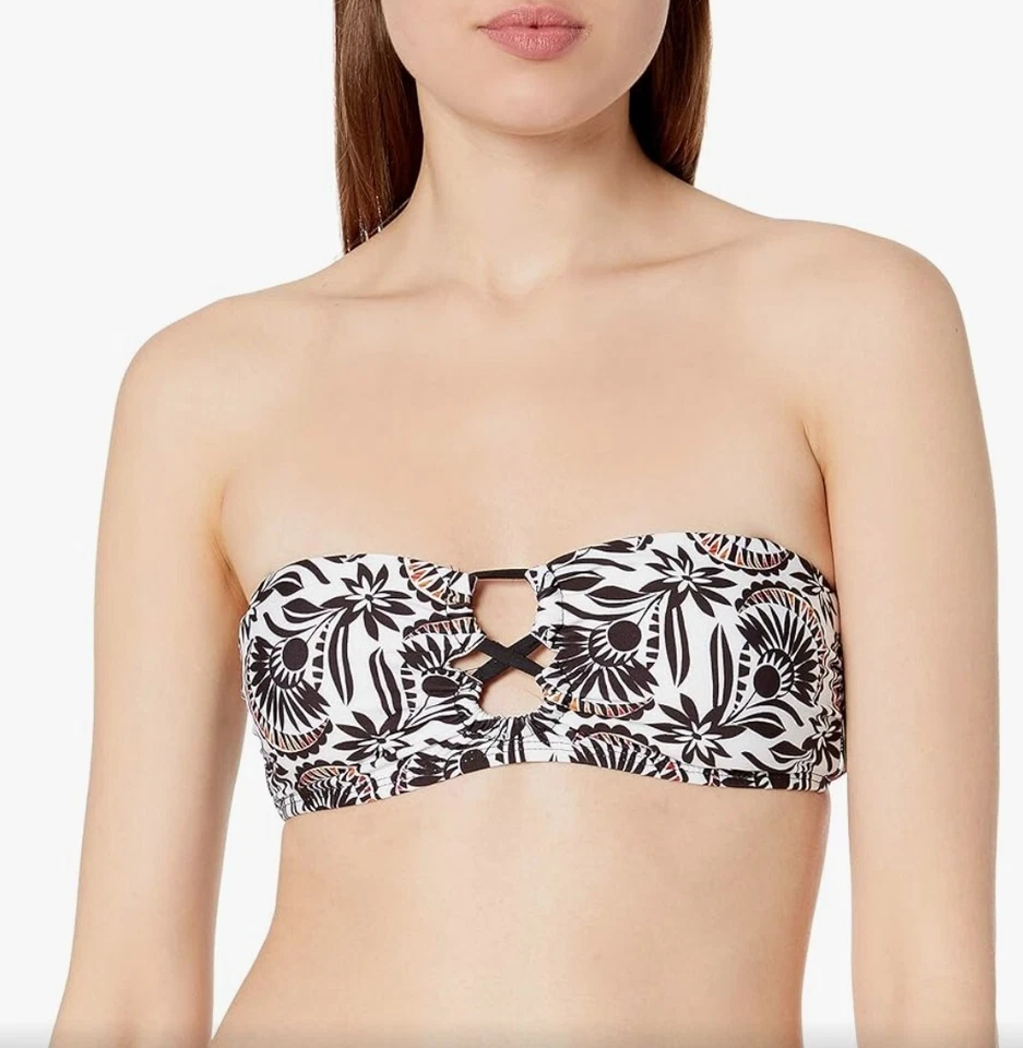 Top de bikini Ella Moss bandeau talla mediana nuevo sin etiquetas  Foto 3 de 4