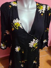 Free People • Lighten up Floral Mini Dress in Black Combo