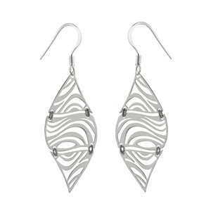 zebra print earrings