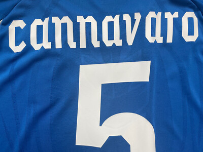 2010/11 Italy Authentic Home Jersey #5 Cannavaro XL Puma Player