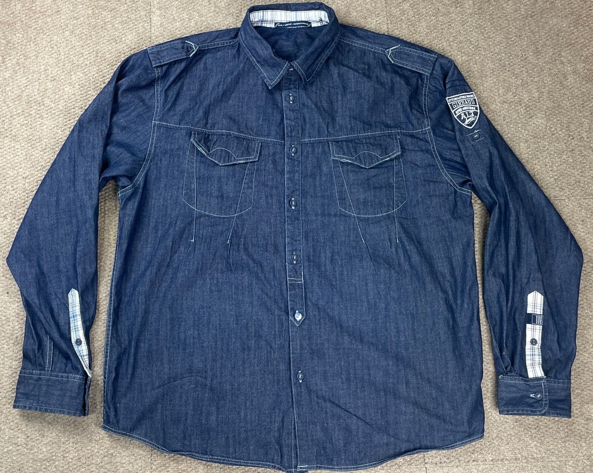 Marithe Francois Girbaud Blue Vintage Men