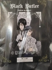 Black Butler Throw Blanket, One Size, Multicolor