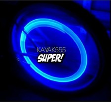 4 X Blue Led Valve Stem Tire Lights Caps Trick Ur Truck Van Car Etc..pimped Out 4 X Blue Led Valve Stem Tire Lights Caps Trick Ur Truck Van Car Etc..pimped Out