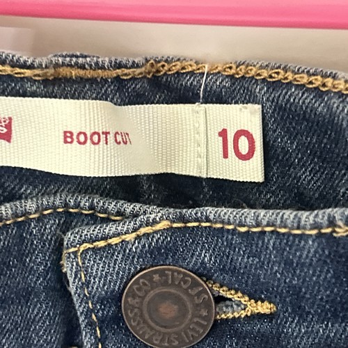 Levi's Girls' BLUE Jeans DENIM BOOTCUT Stretch NWT Size 10 REGULAR. - Picture 3 of 11