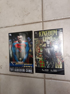 JUSTICE SOCIETY OF AMERICA THY KINGDOM COME Part 1 HC SEALED NEW & Kingdom Come