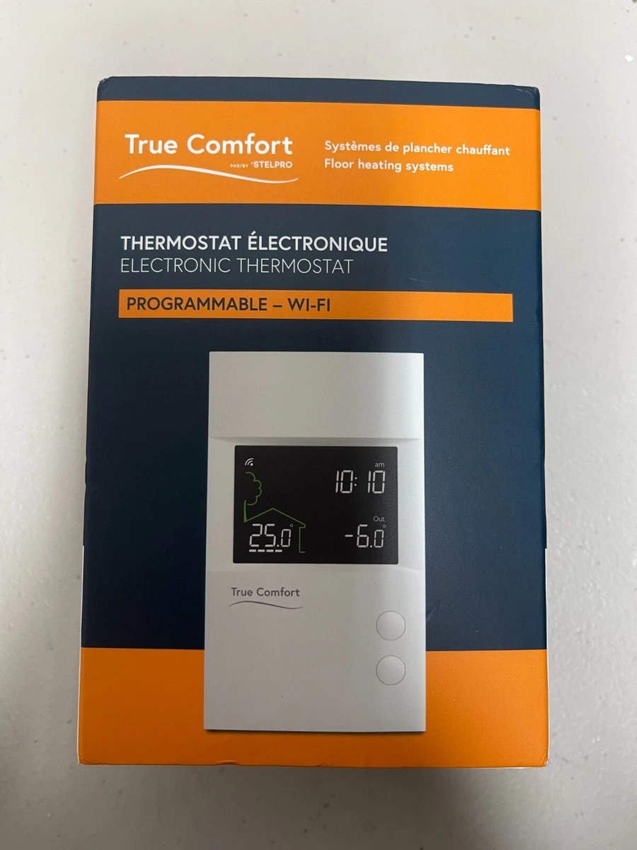 True Comfort PS120/240WF WiFi Programmable Floor Heating Thermostat 120V /  240V | eBay